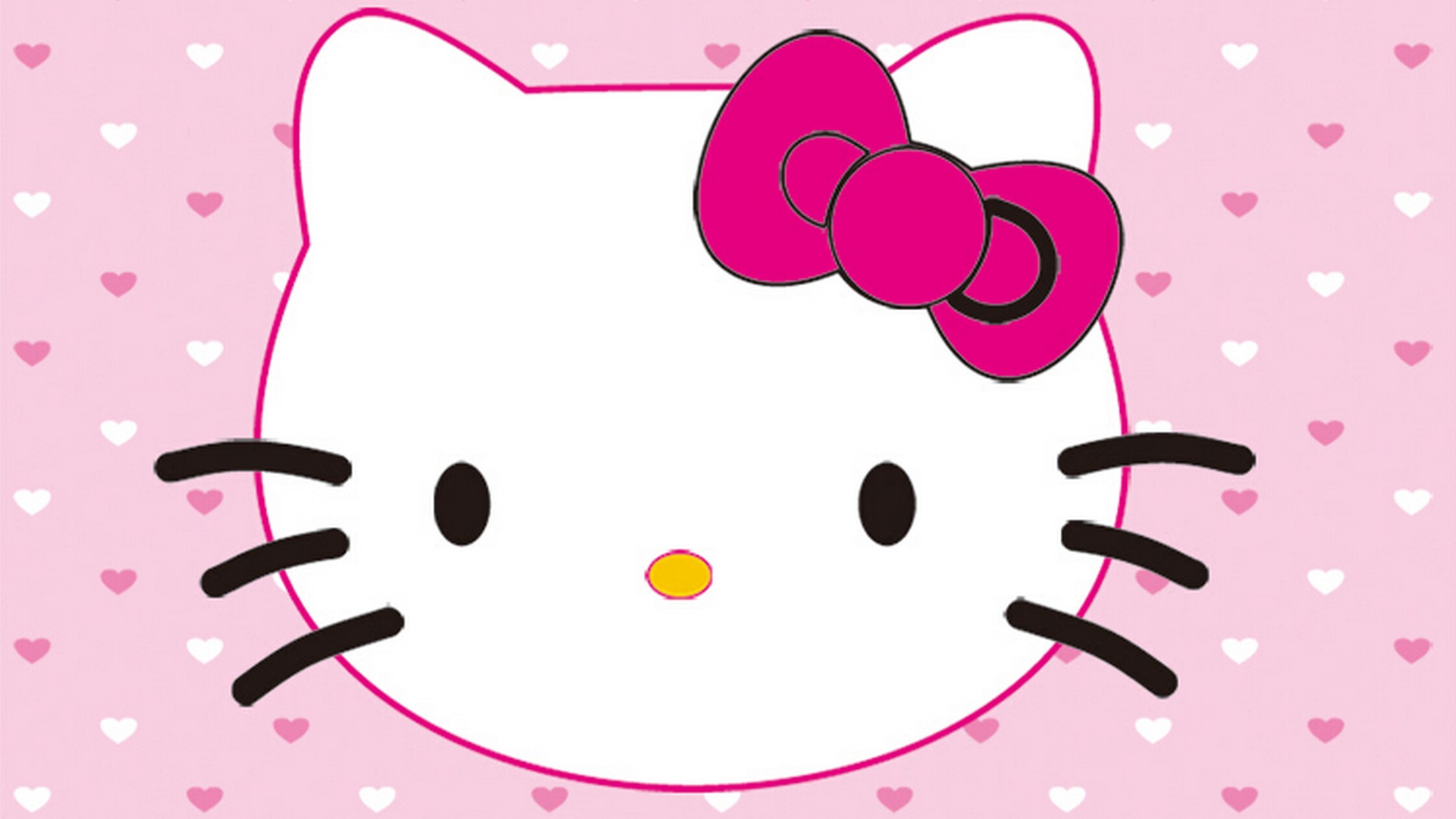 Hello Kitty Desktop Backgrounds With Resolution 1920X1080 pixel. You can make this wallpaper for your Desktop Computer Backgrounds, Mac Wallpapers, Android Lock screen or iPhone Screensavers