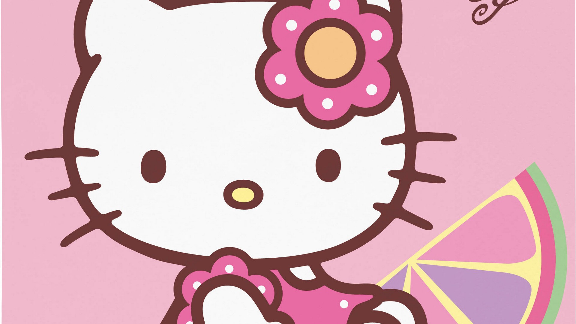 Hello Kitty Images Wallpaper HD with image resolution 1920x1080 pixel. You can make this wallpaper for your Desktop Computer Backgrounds, Mac Wallpapers, Android Lock screen or iPhone Screensavers