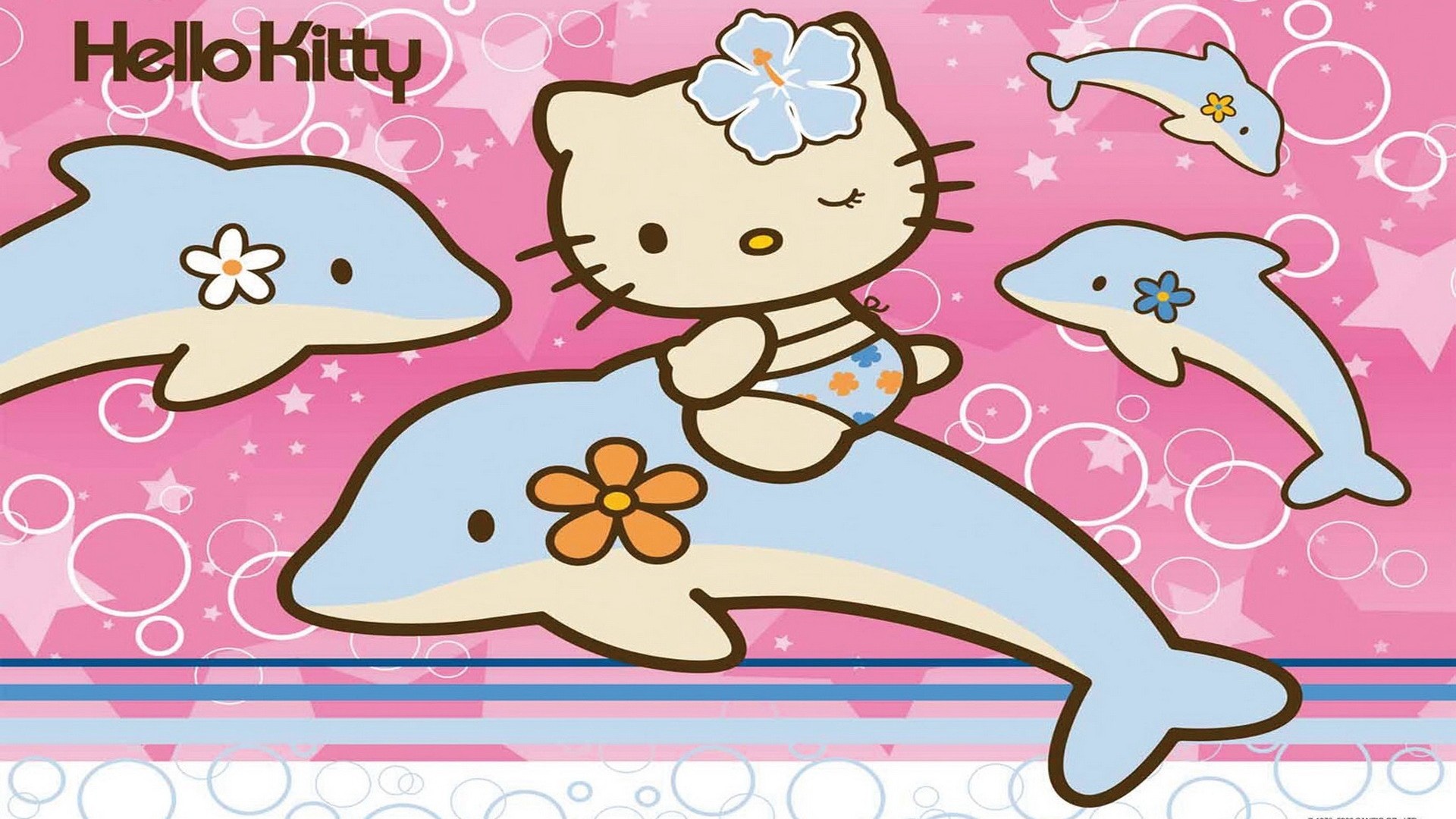 Hello Kitty Pictures HD Wallpaper with image resolution 1920x1080 pixel. You can make this wallpaper for your Desktop Computer Backgrounds, Mac Wallpapers, Android Lock screen or iPhone Screensavers