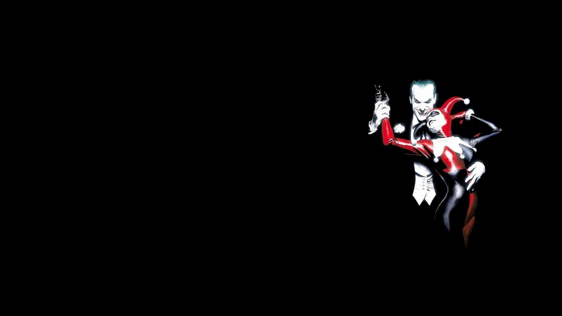 Joker And Harley HD Wallpaper With Resolution 1920X1080 pixel. You can make this wallpaper for your Desktop Computer Backgrounds, Mac Wallpapers, Android Lock screen or iPhone Screensavers
