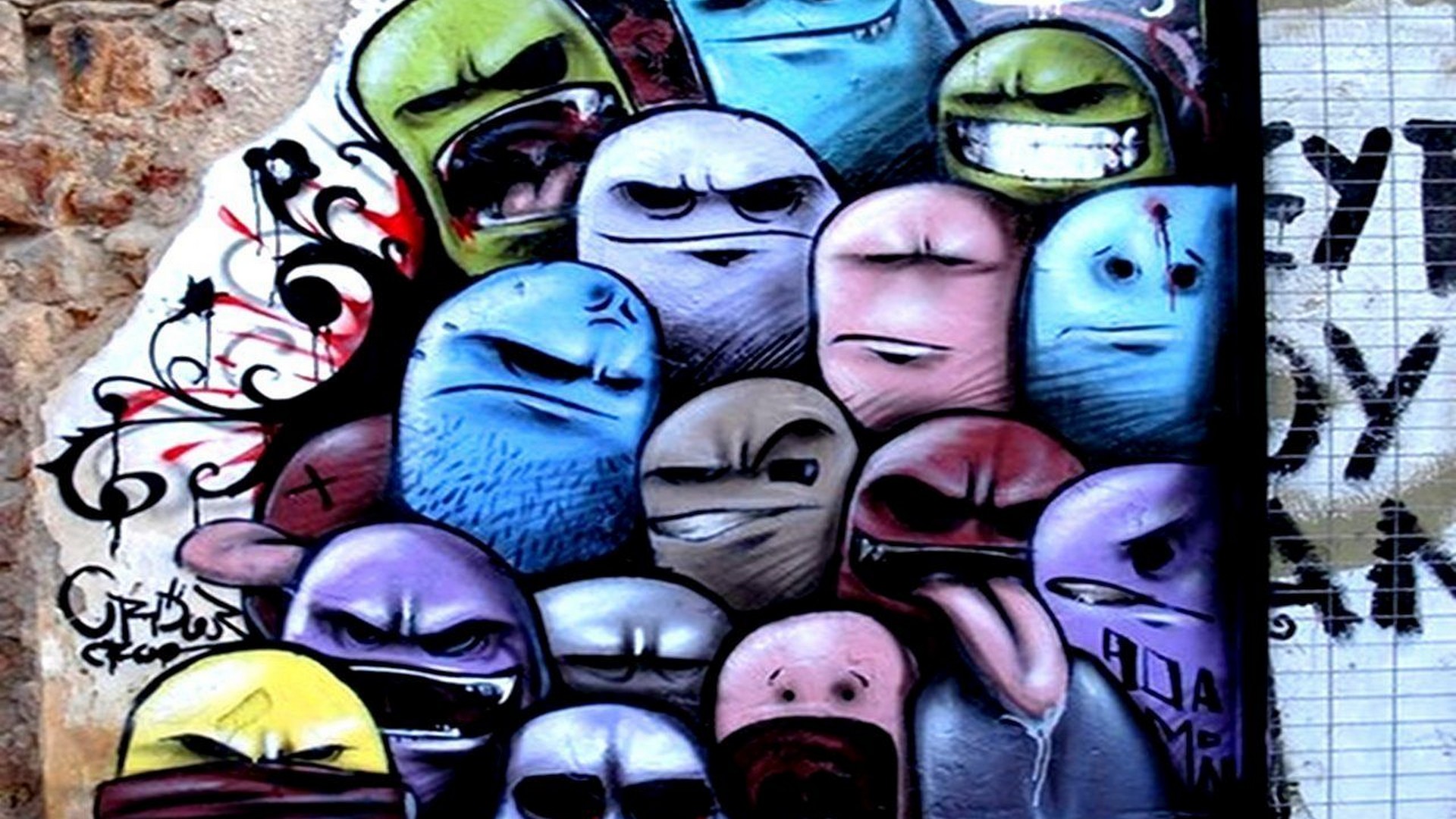 Street Art Wallpaper HD with image resolution 1920x1080 pixel. You can make this wallpaper for your Desktop Computer Backgrounds, Mac Wallpapers, Android Lock screen or iPhone Screensavers