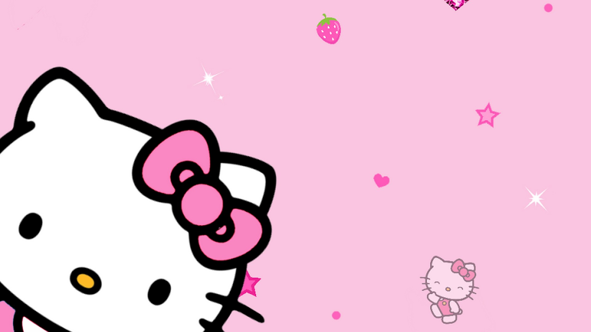 Wallpaper HD Kitty with image resolution 1920x1080 pixel. You can make this wallpaper for your Desktop Computer Backgrounds, Mac Wallpapers, Android Lock screen or iPhone Screensavers
