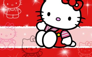 Wallpaper Hello Kitty Characters HD With Resolution 1920X1080 pixel. You can make this wallpaper for your Desktop Computer Backgrounds, Mac Wallpapers, Android Lock screen or iPhone Screensavers