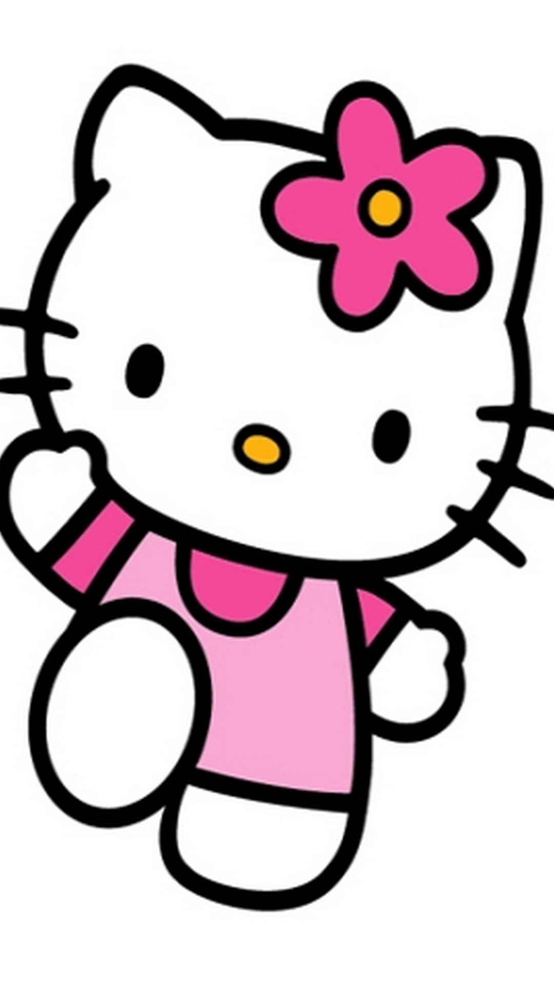 Wallpaper Hello Kitty Mobile with image resolution 1080x1920 pixel. You can make this wallpaper for your Desktop Computer Backgrounds, Mac Wallpapers, Android Lock screen or iPhone Screensavers