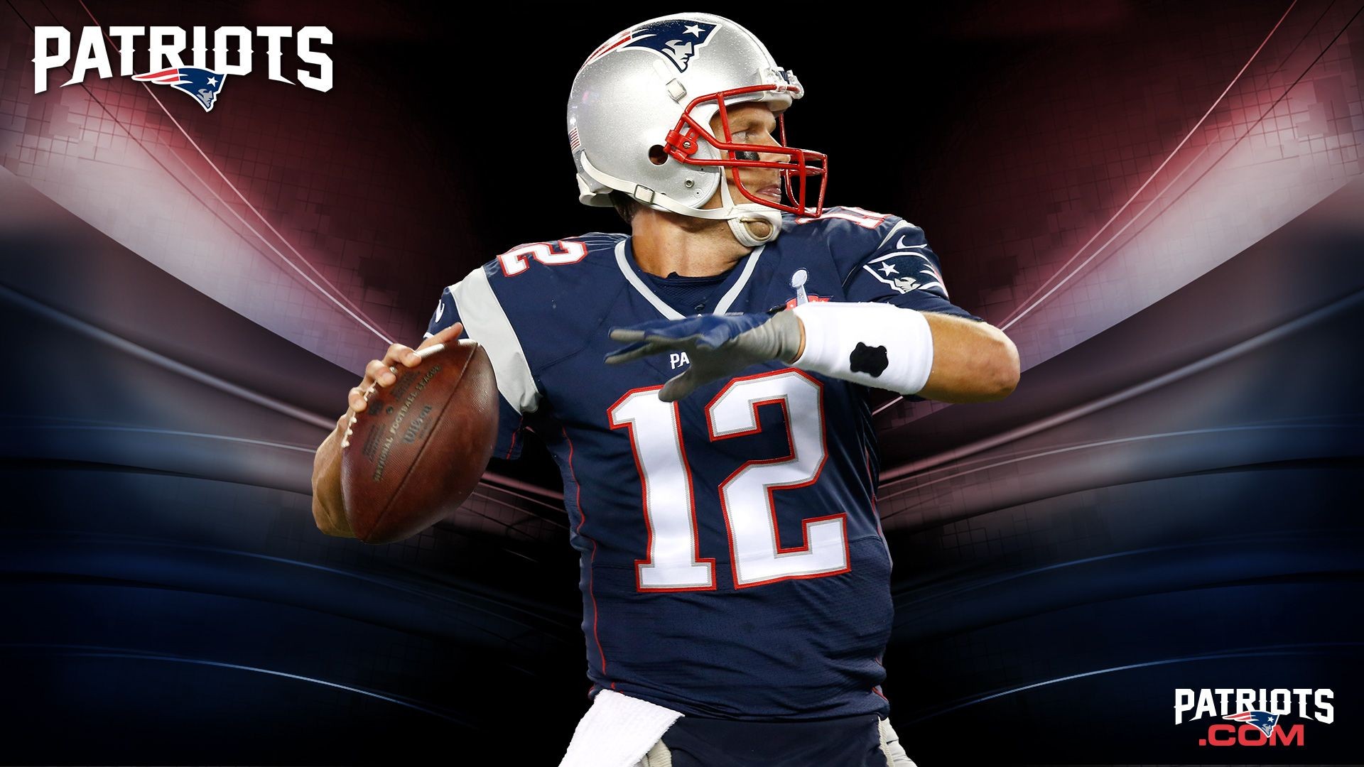 Wallpaper Tom Brady Patriots HD With Resolution 1920X1080 pixel. You can make this wallpaper for your Desktop Computer Backgrounds, Mac Wallpapers, Android Lock screen or iPhone Screensavers