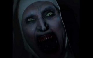 The Nun Valak Wallpaper HD With Resolution 1920X1080 pixel. You can make this wallpaper for your Desktop Computer Backgrounds, Mac Wallpapers, Android Lock screen or iPhone Screensavers