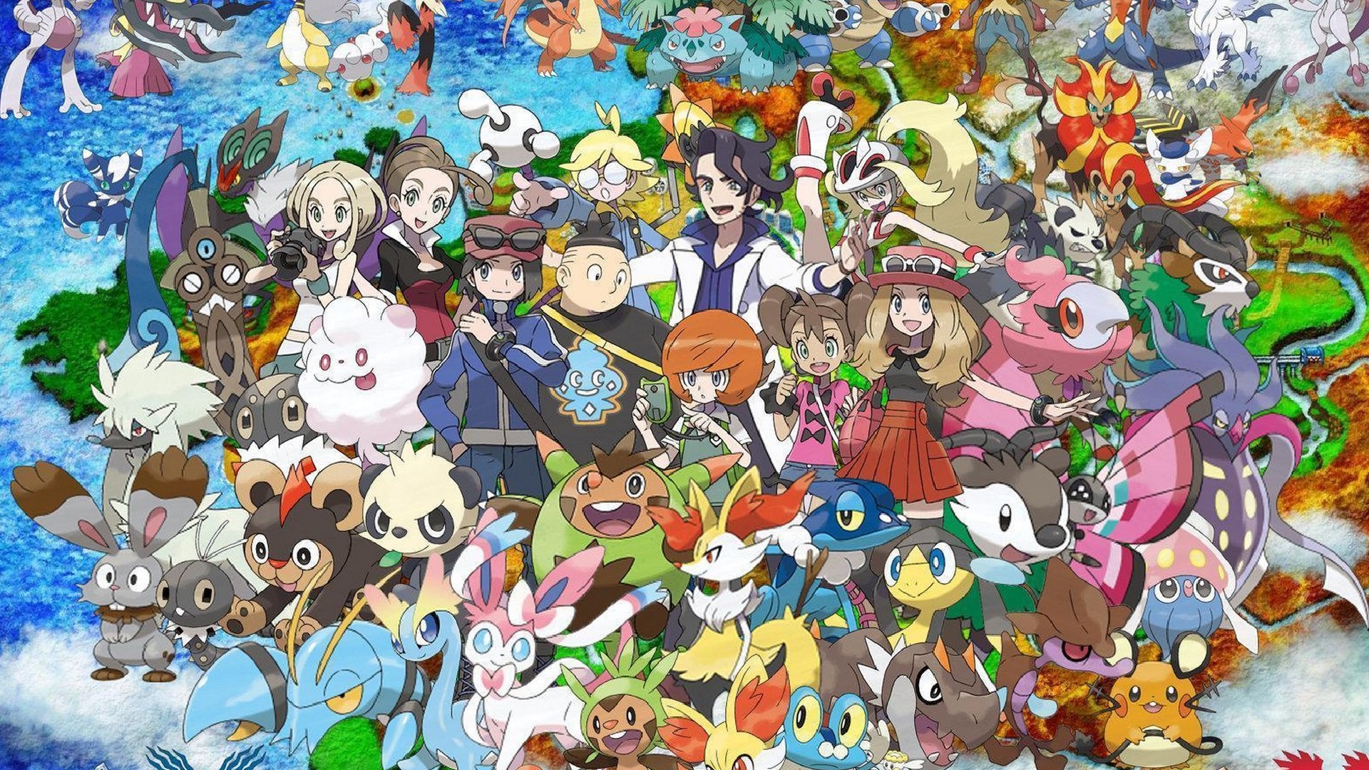 Best Pokemon Wallpaper HD With high-resolution 1920X1080 pixel. You can use this wallpaper for your Desktop Computer Backgrounds, Mac Wallpapers, Android Lock screen or iPhone Screensavers and another smartphone device