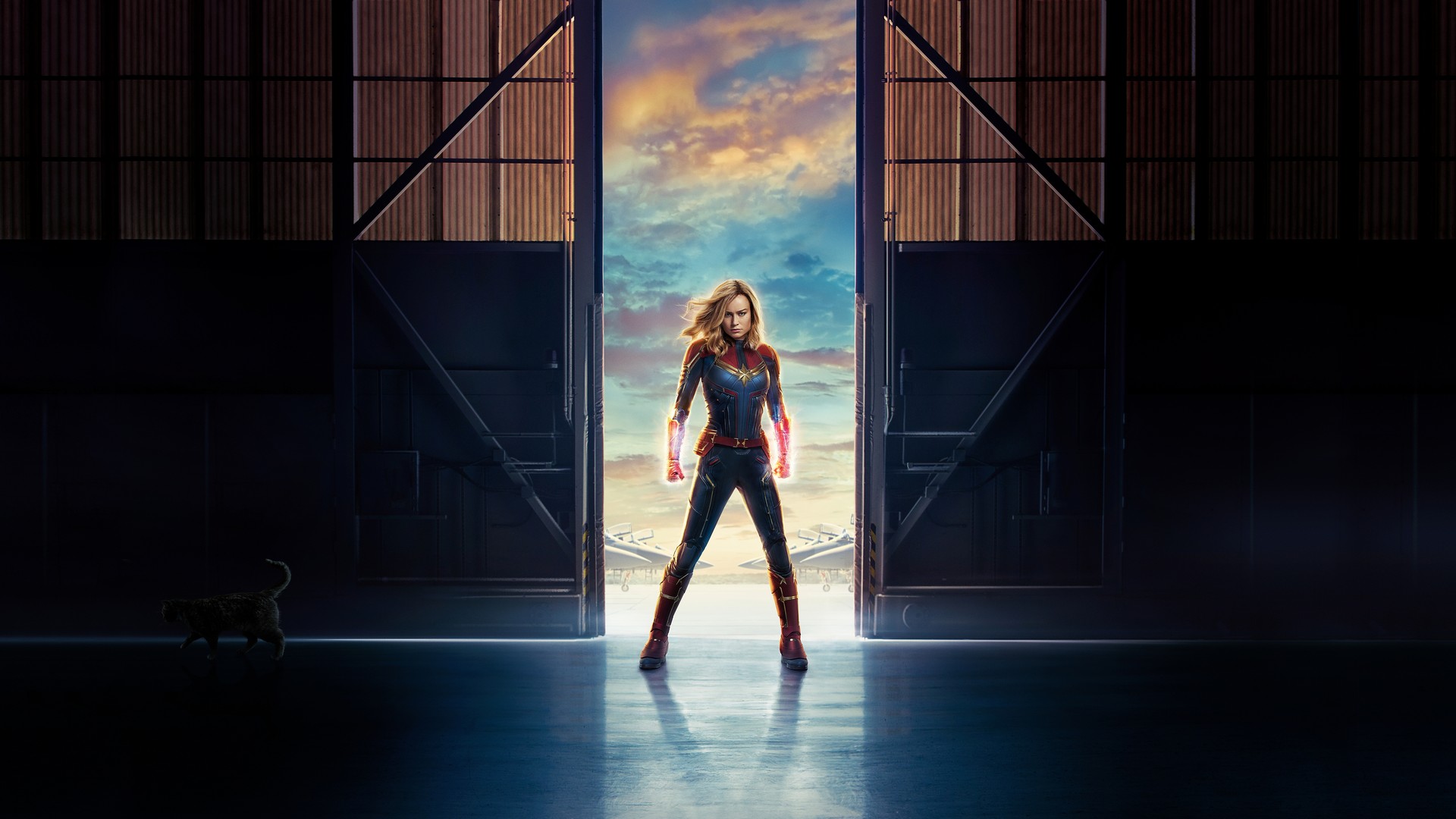 Captain Marvel 2019 Wallpaper HD with high-resolution 1920x1080 pixel. You can use this wallpaper for your Desktop Computer Backgrounds, Mac Wallpapers, Android Lock screen or iPhone Screensavers and another smartphone device