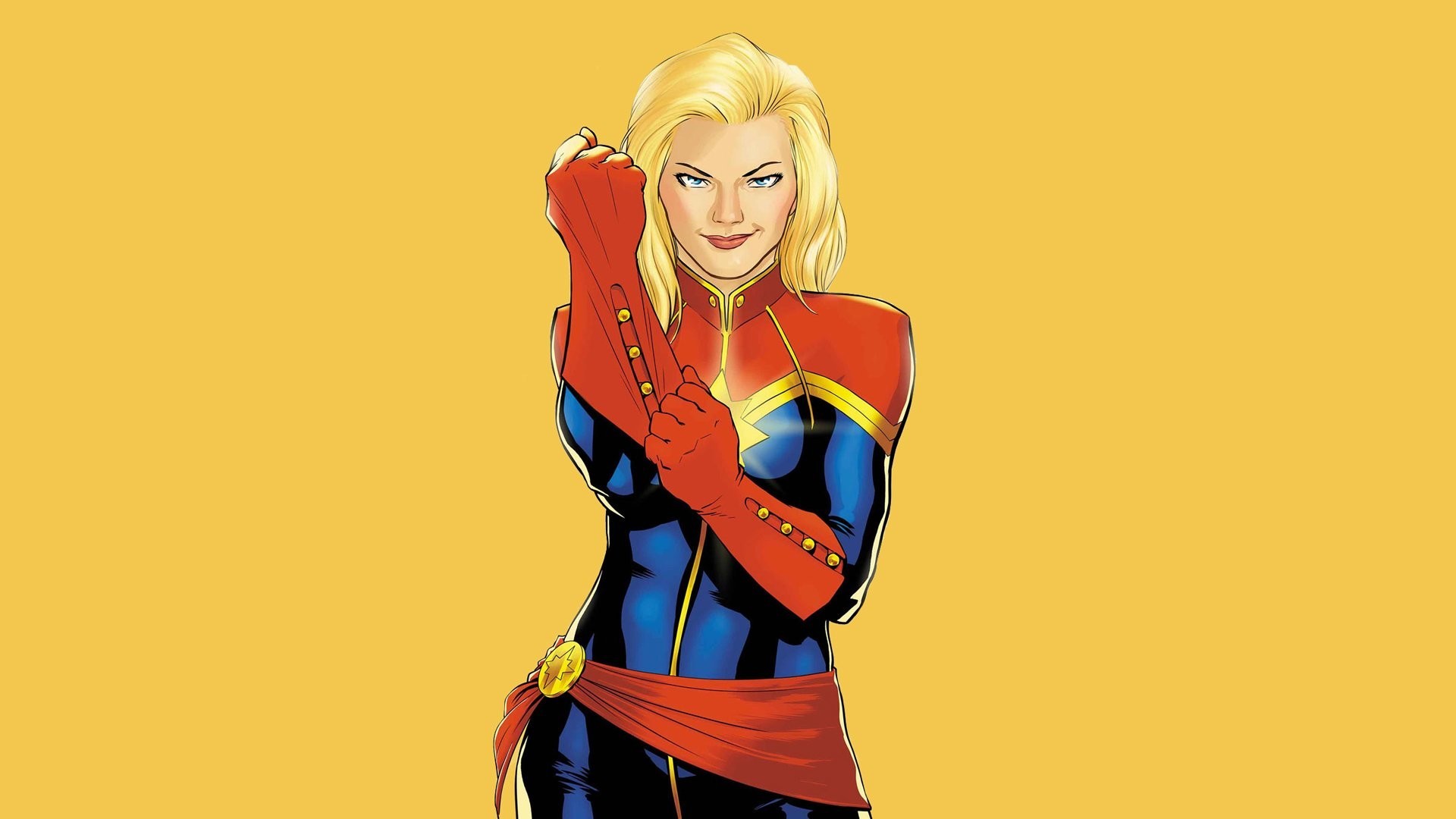 HD Wallpaper Captain Marvel Animated with high-resolution 1920x1080 pixel. You can use this wallpaper for your Desktop Computer Backgrounds, Mac Wallpapers, Android Lock screen or iPhone Screensavers and another smartphone device