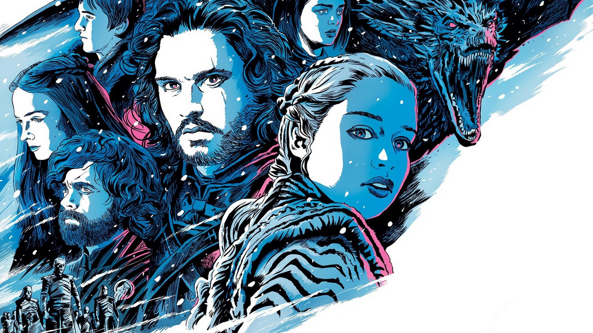 Wallpaper HD Game of Thrones 8 Season with high-resolution 1920x1080 pixel. You can use this wallpaper for your Desktop Computer Backgrounds, Mac Wallpapers, Android Lock screen or iPhone Screensavers and another smartphone device