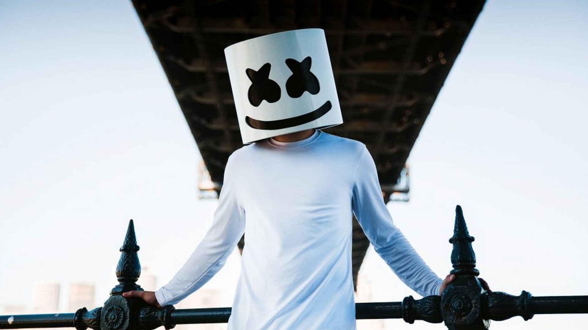 Wallpaper HD Marshmello with high-resolution 1920x1080 pixel. You can use this wallpaper for your Desktop Computer Backgrounds, Mac Wallpapers, Android Lock screen or iPhone Screensavers and another smartphone device