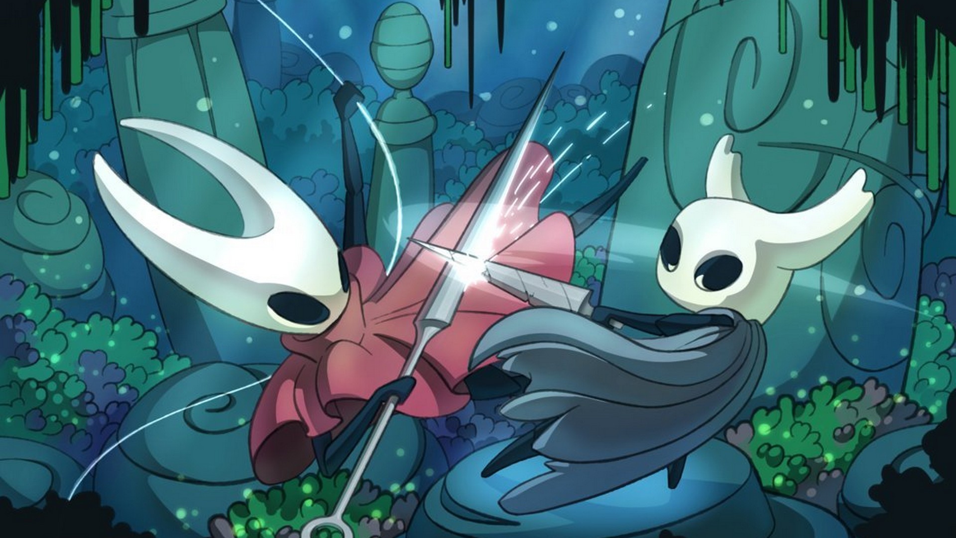 Hollow Knight Game Desktop Backgrounds HD With high-resolution 1920X1080 pixel. You can use this wallpaper for your Desktop Computer Backgrounds, Mac Wallpapers, Android Lock screen or iPhone Screensavers and another smartphone device