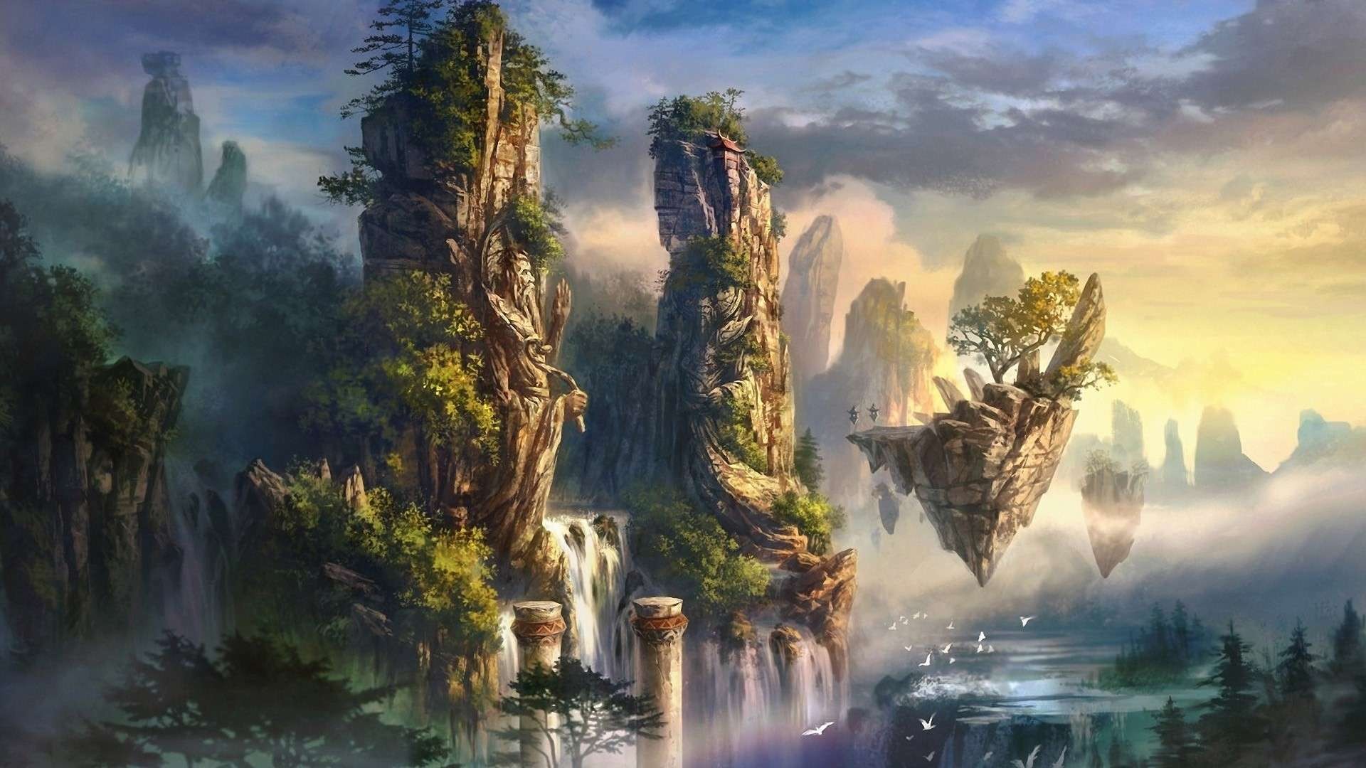 Wallpaper HD Fantasy Art with high-resolution 1920x1080 pixel. You can use this wallpaper for your Desktop Computer Backgrounds, Mac Wallpapers, Android Lock screen or iPhone Screensavers and another smartphone device