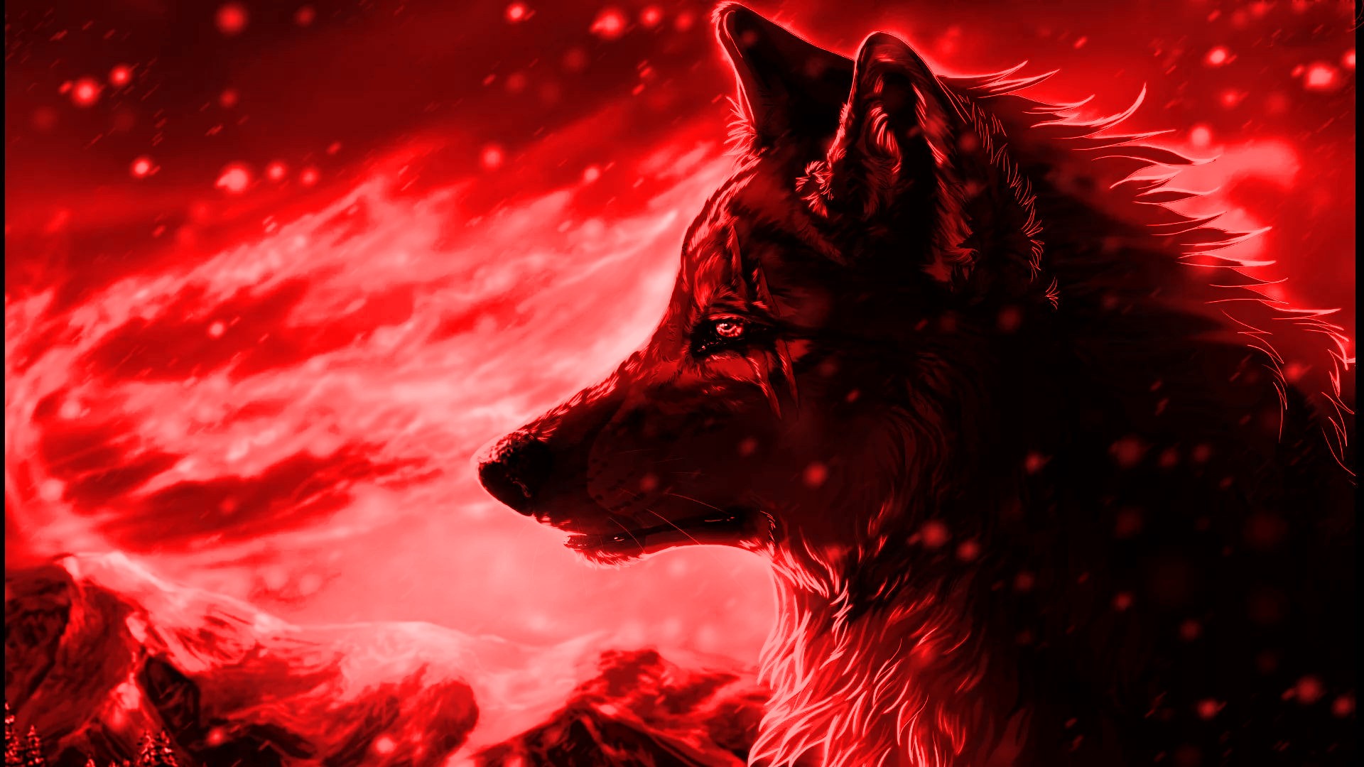 Wallpaper HD Cool Wolf with high-resolution 1920x1080 pixel. You can use this wallpaper for your Desktop Computer Backgrounds, Mac Wallpapers, Android Lock screen or iPhone Screensavers and another smartphone device