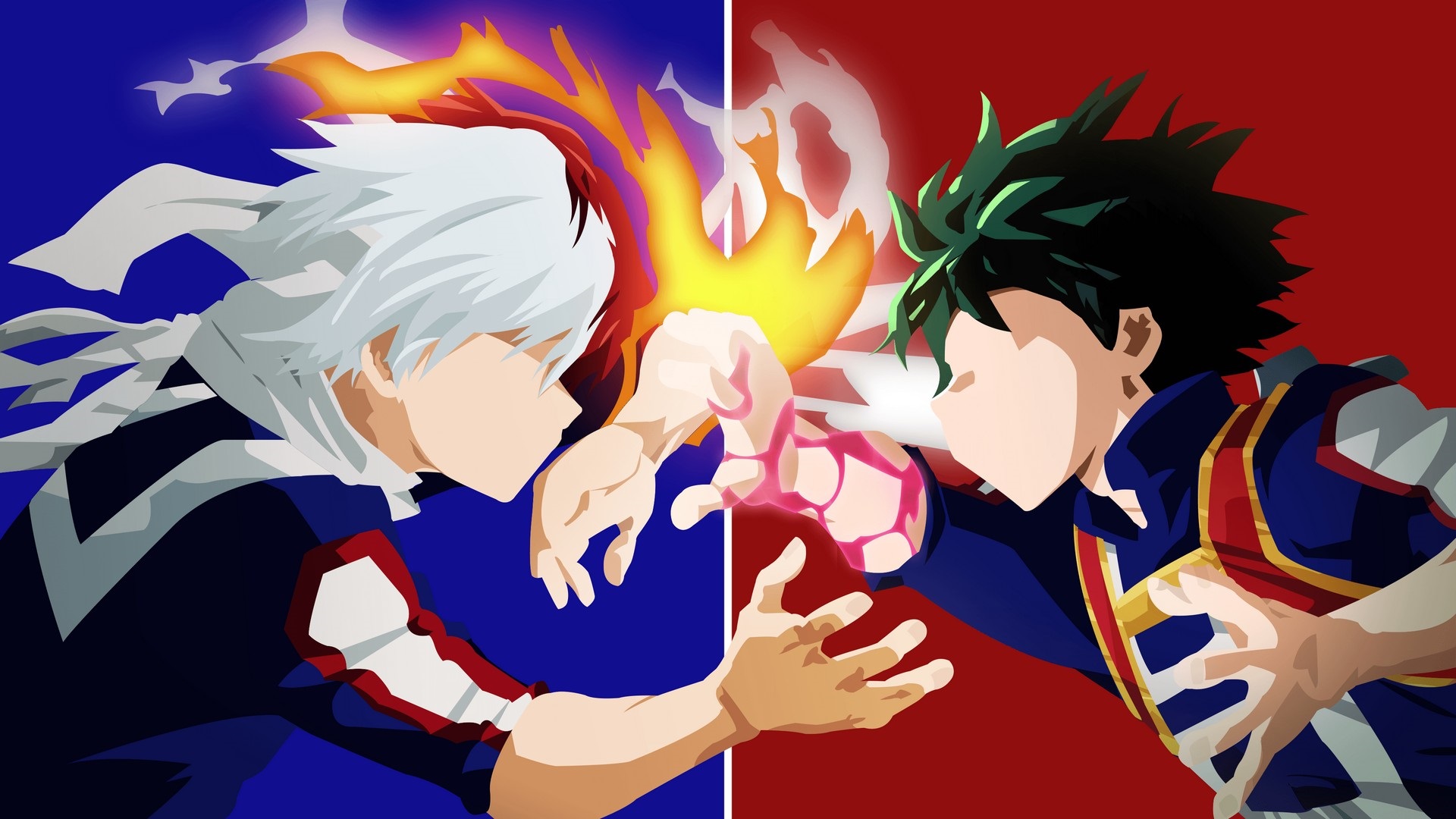 My Hero Academia Background Wallpaper HD With high-resolution 1920X1080 pixel. You can use this wallpaper for your Desktop Computer Backgrounds, Mac Wallpapers, Android Lock screen or iPhone Screensavers and another smartphone device