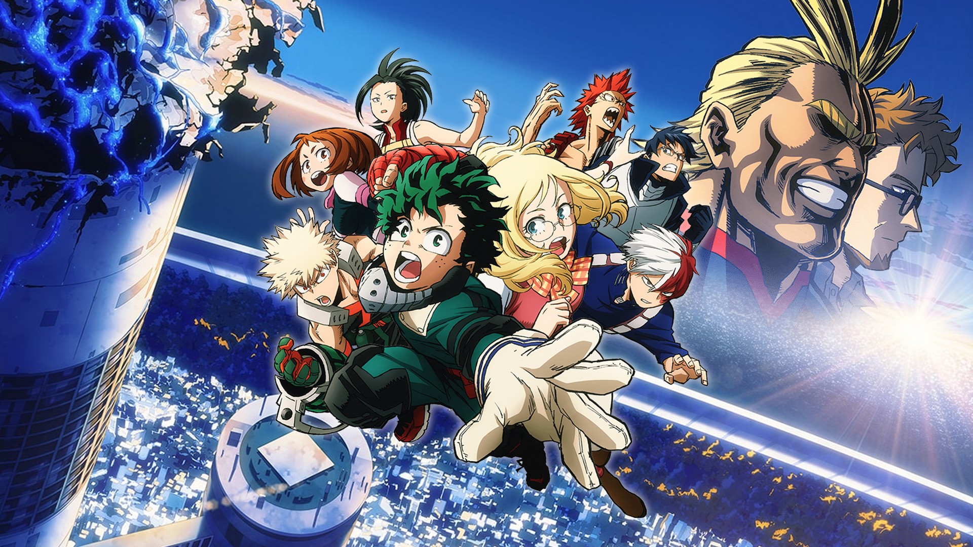 My Hero Academia Desktop Backgrounds With high-resolution 1920X1080 pixel. You can use this wallpaper for your Desktop Computer Backgrounds, Mac Wallpapers, Android Lock screen or iPhone Screensavers and another smartphone device