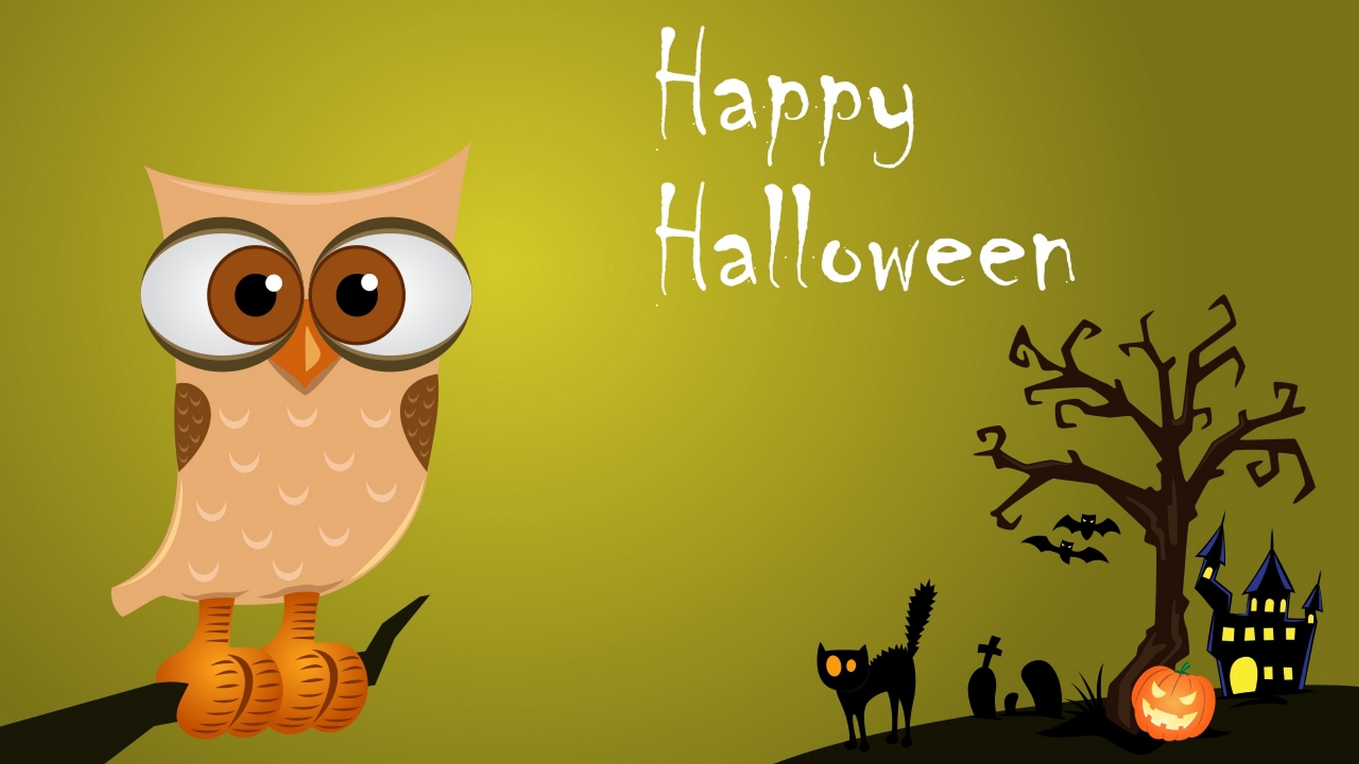 Cute Halloween Background Wallpaper HD with high-resolution 1920x1080 pixel. You can use this wallpaper for your Desktop Computer Backgrounds, Mac Wallpapers, Android Lock screen or iPhone Screensavers and another smartphone device