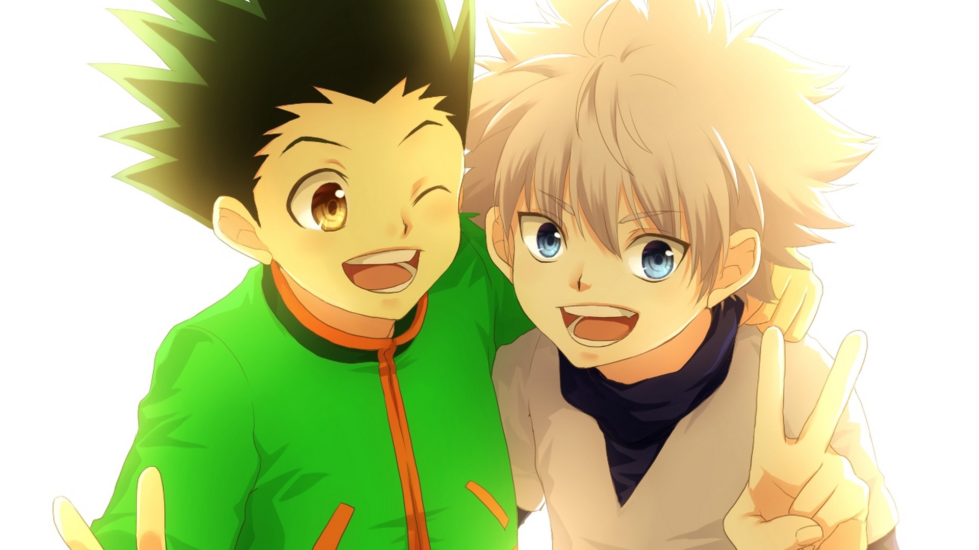 Gon And Killua Wallpaper HD with high-resolution 1920x1080 pixel. You can use this wallpaper for your Desktop Computer Backgrounds, Mac Wallpapers, Android Lock screen or iPhone Screensavers and another smartphone device