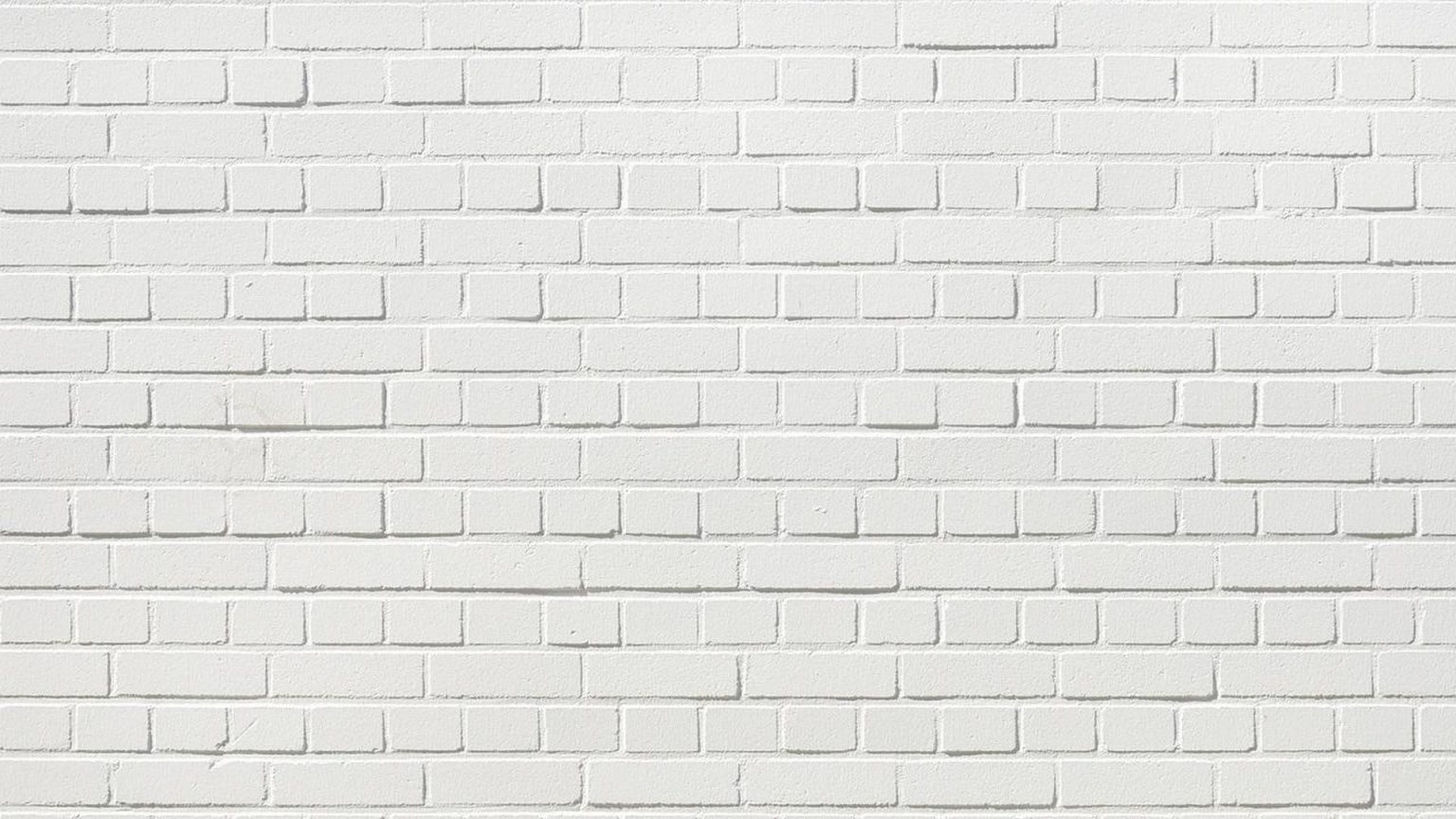White Brick Wallpaper HD 1536x864 